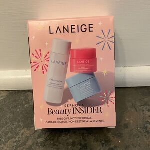 LANEIGE Skincare trio travel/sample set